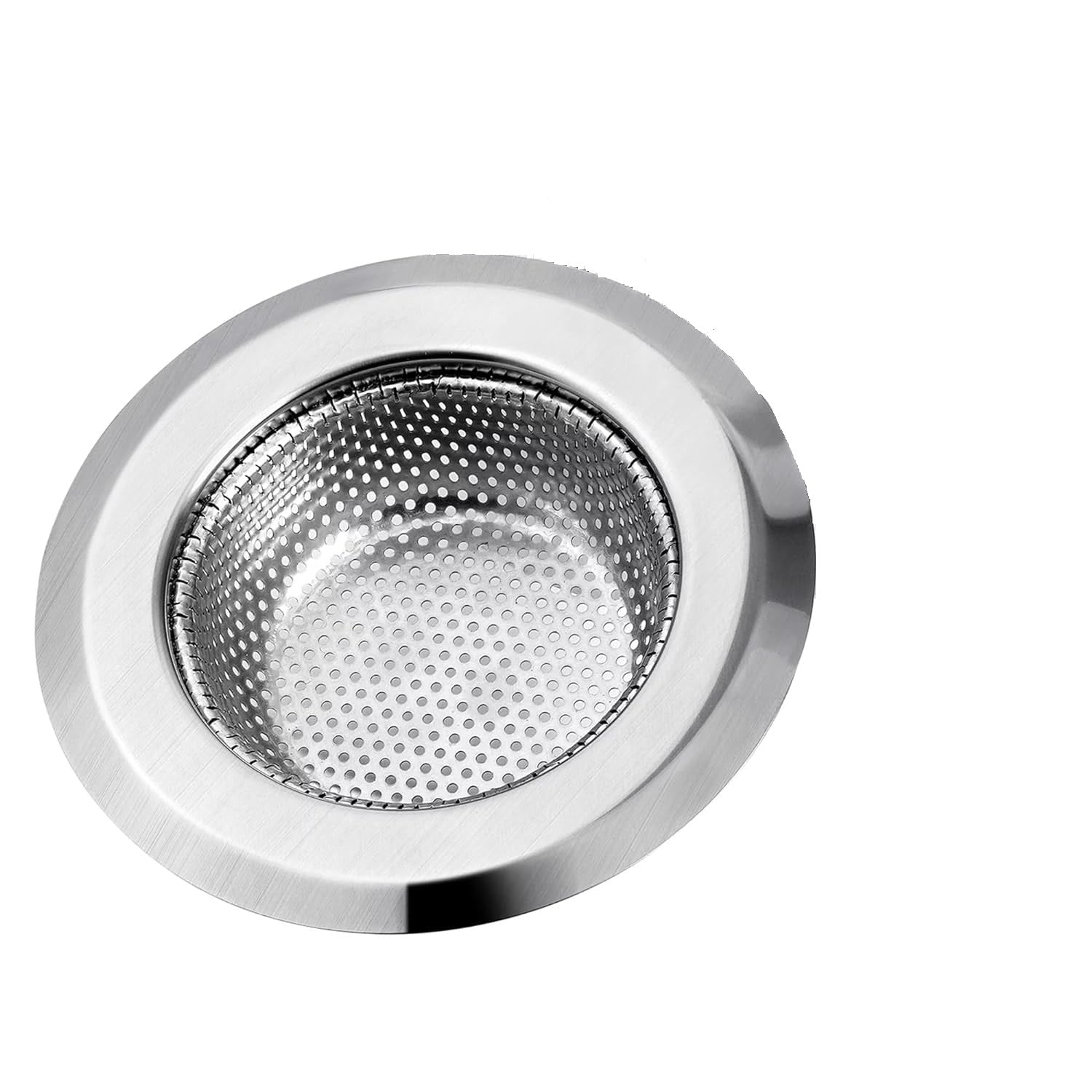 Stainless Steel Kitchen Sink Strainer, Heavy-Duty Sink Jali Drain Filter for Kitchen, Standard Size