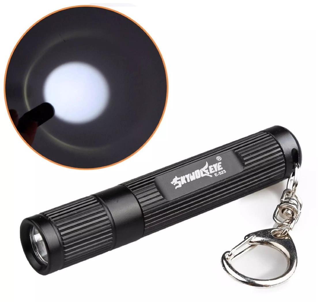 Mini Handheld Flashlights&Torches SKYWOLFEYE E523 3.7- 4.2V 3W 500LM CREE XPE 3 Modes