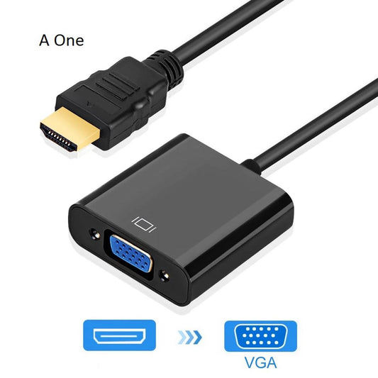1080P HDMI To VGA Adapter Video Cable HDMI Male To VGA Female Analog Digital Converter for PS4 Laptop TV Adapter 3.0