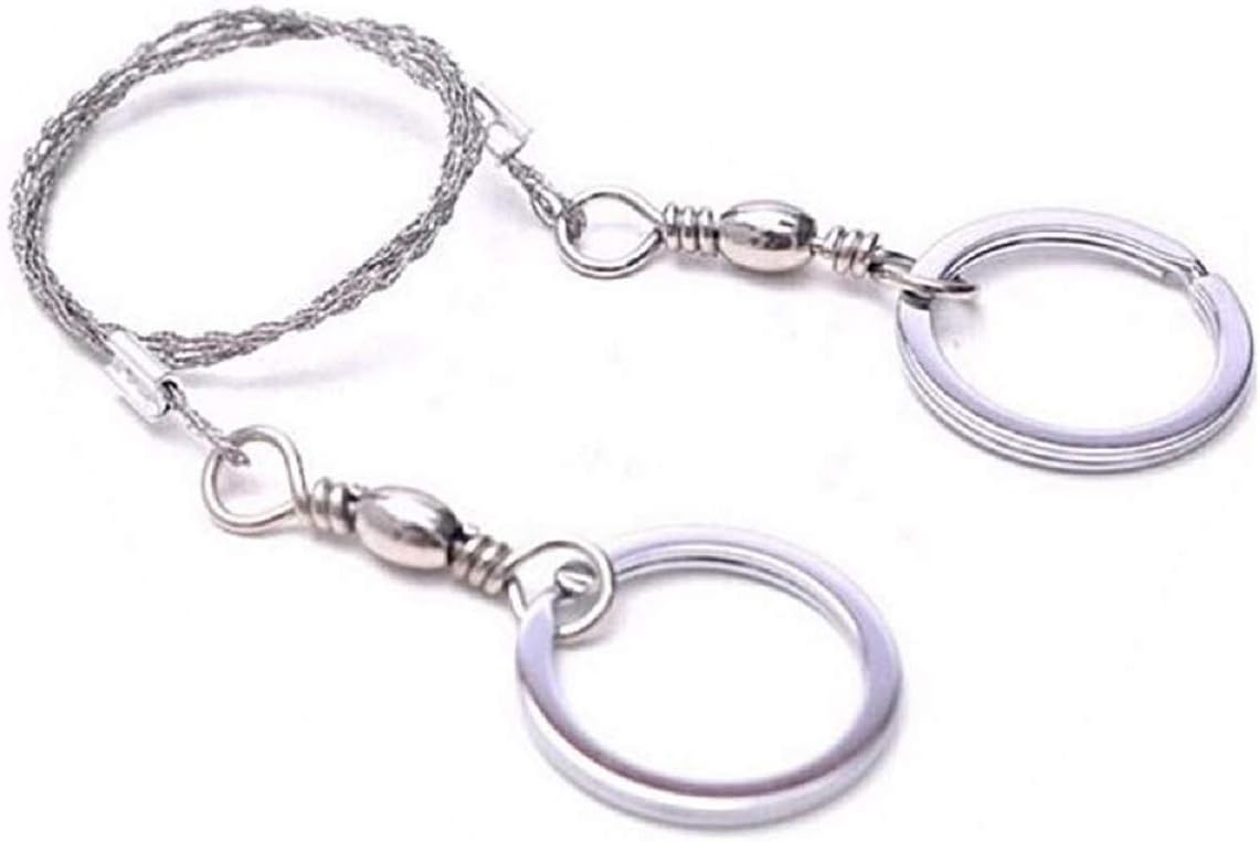 Hand Chain Saw Survival Wire Saw | Emergency Outdoor Steel Pocket Chainsaw for Camping, Hunting & Hiking