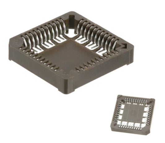 PLCC44P IC Socket 44Pin 1.26mm Pitch SMT Surface Mounted Devices for PCB Board