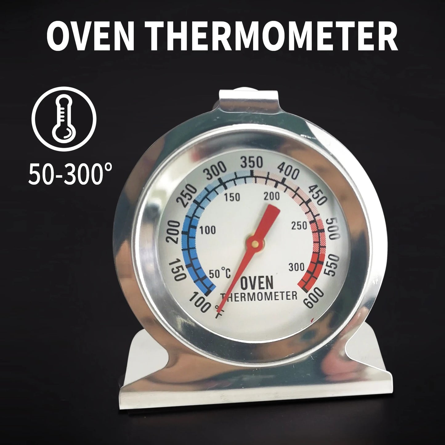 Household Thermometer Cool Oven Thermometer Food Meat Grill Tool Stainless Steel Kitchen Baking Temperature Tester A One Premium Quality