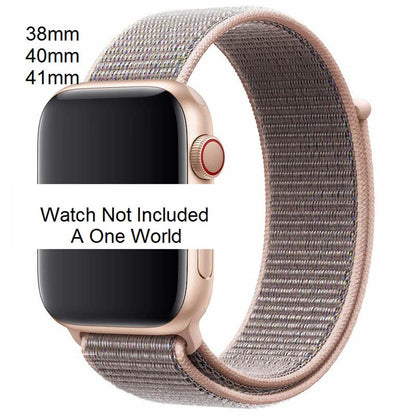 Sport Loop Watch Strap – 38mm/40mm/41mm Pink Sand | Stylish & Comfortable Replacement Band