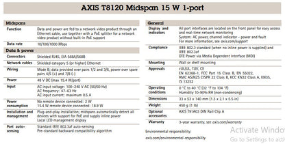 48V PoE Adapter Power Supply Injector 100/1000Mbps IEEE 802.3af Midspan 15 W 1-port Ubiquiti CCTV Security IP - image 3