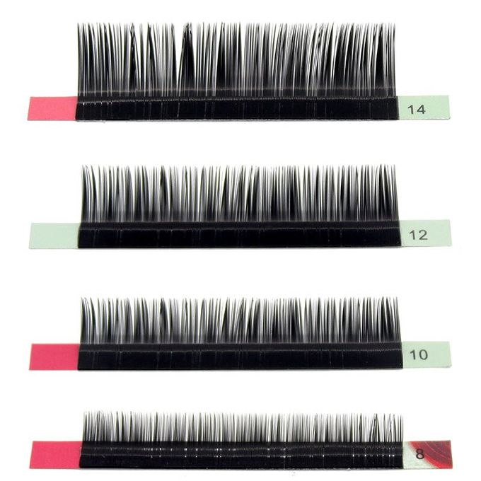 Kimcci 7-15mm Mix Mink Silk Lash Professional Eyelash Thickness: 0.10mm , Curl:C