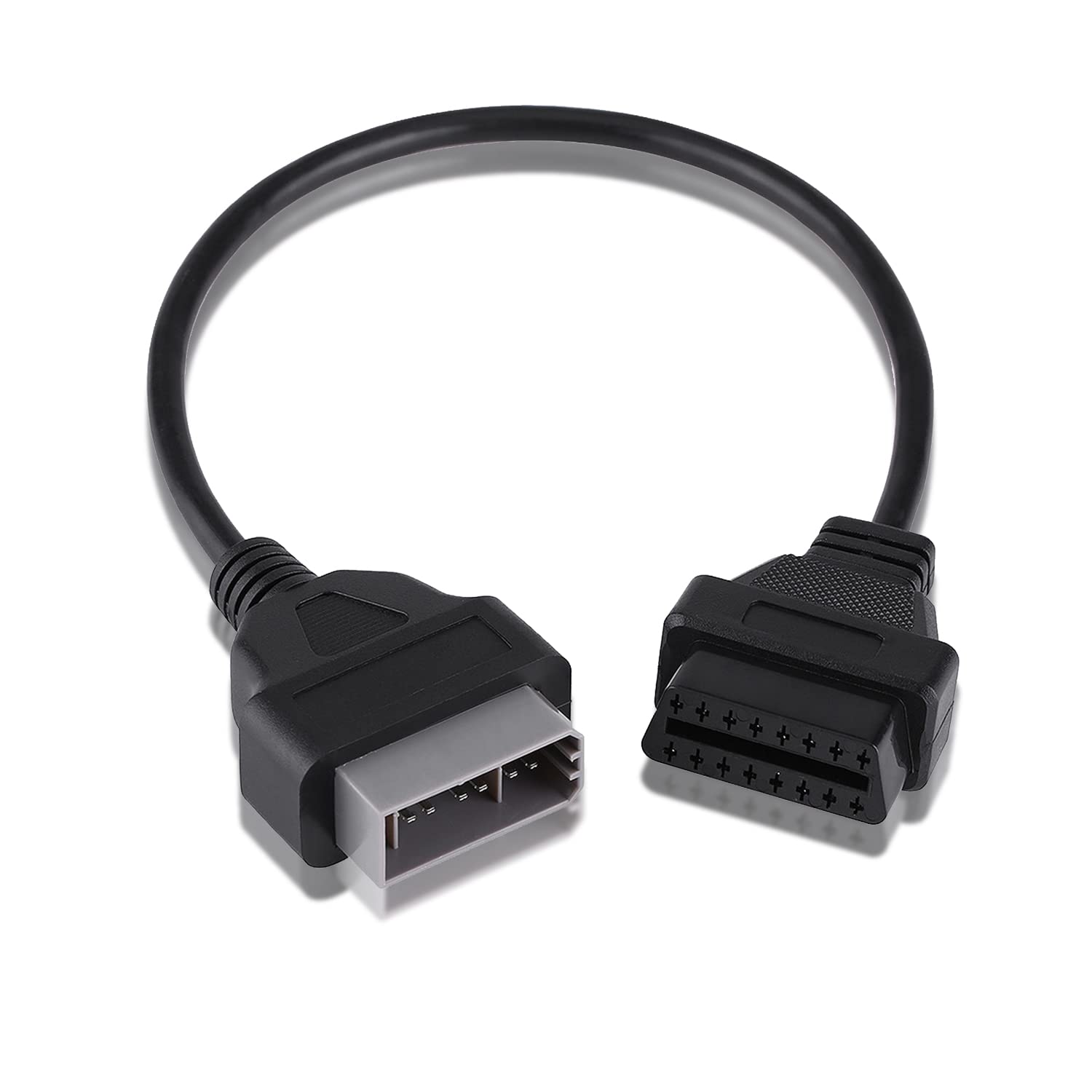 16 Pin to 14 Pin OBD2 Cable, Diagnostic 16 Pin Famale to 14 Pin Male Adapter Cable Scanner Extension Cable for Nissan