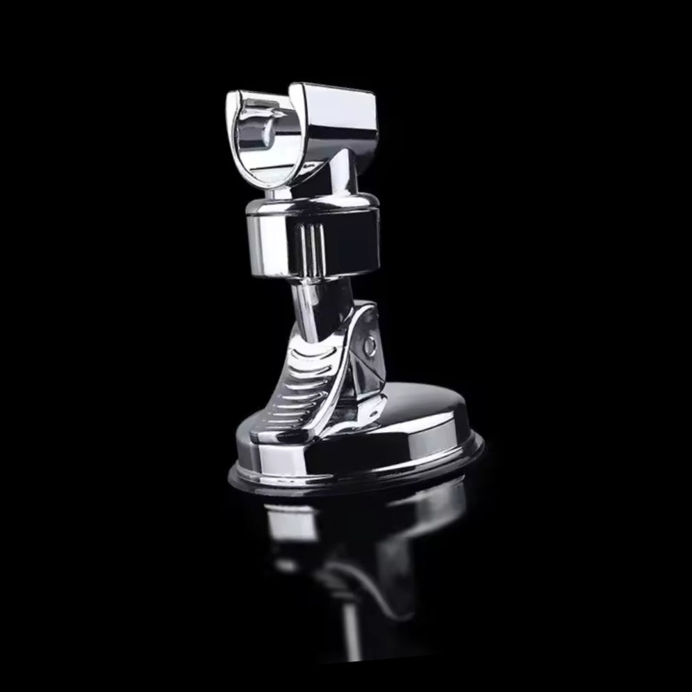 Universal Shower Head Holder 360° Adjustable Suction Cup Wall Mount | No Drilling No Punching Shower Bracket | Bathroom Accessories