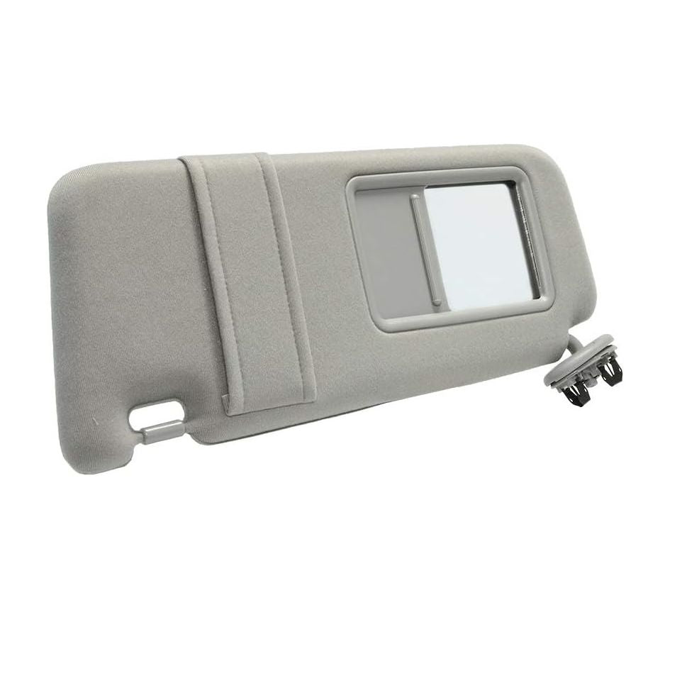 Left Driver Side Sun Visor Replacement for Toyota Camry 2007–2011 | Beige Sunshade Without Sunroof | Camry Hybrid Compatible