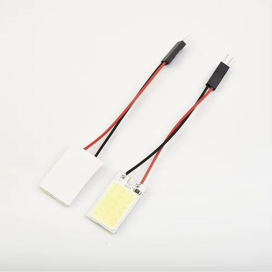 1 PCS 18 SMD COB Auto Interior Panel Lights DC12V Car Room Interior Dome Light Bulbs Reading Lamps Decorative Lights Car Interior Tools