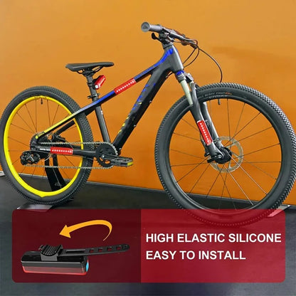 USB Rechargeable Bike Tail Light 9 LED High-Brightness, IPX5 Waterproof Rear Bicycle Light with 5 Modes, Cycle Light, Rare Light, Tail Light, Led, Back Light,  USB Charger, DC Light, Cycling, Cycle Accessories