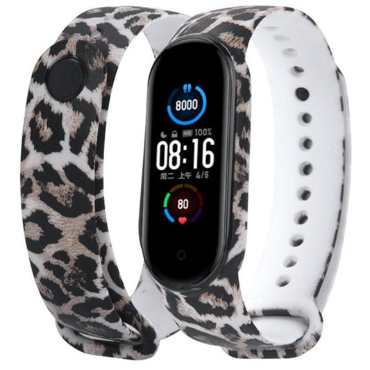 Mi4 Band Strap & Mi3 Band Strap Printed A One Natural Color Full Matching Girls & Boys Strap for mi Replacement Waterproof Wrist Band Printed Strap for Xiaomi Mi Band 4 & 3 Smart Activity Tracker -Printed (Only 1 Strap - Chip not Included)