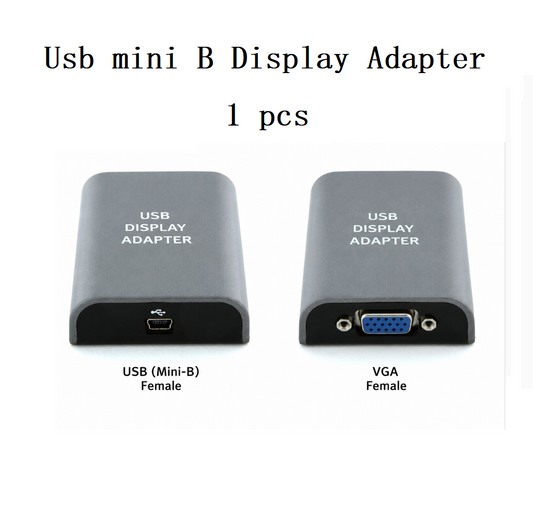 Branded USB 2.0 to VGA Female Display Adapter Converter for PC Laptop Monitor Projector