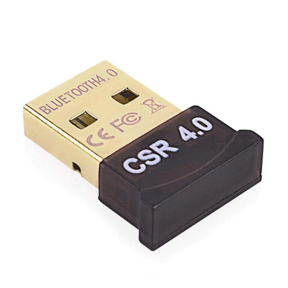 EASYIDEA Mini USB Bluetooth Adapter 4.0 Wireless Bluetooth Dongle Portable Dual Mode Transmitter 3Mbps Driver 33ft/10m