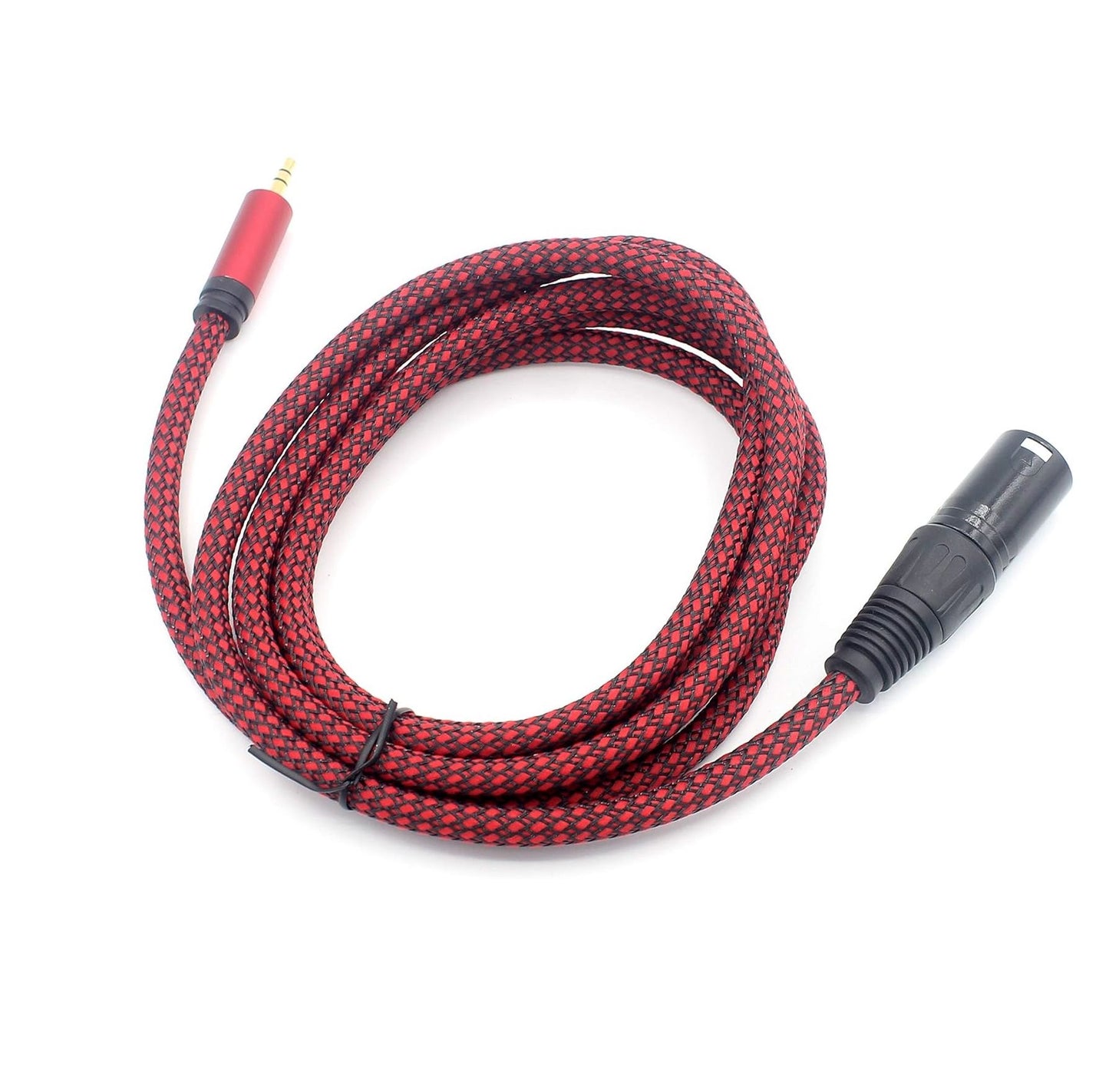 Mini 3.5mm (1/8") TRS to XLR Male Cable – Smartphone to Mixer Stereo Microphone Cable