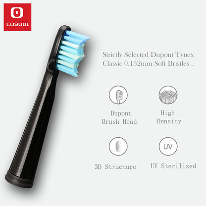 Electric Toothbrush Heads Sonic Replaceable Seago Tooth brush Head Soft Bristle SG-507B/908/909/917/610/659/719/910/575/551/548
