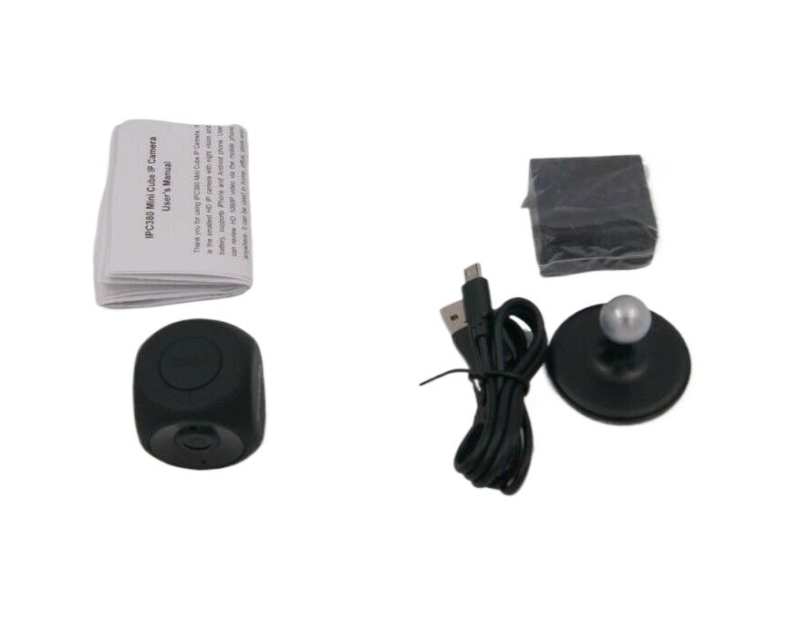 Boldguard Mini Cube IP Camera – WiFi Smart Security Camera with Night Vision & Motion Detection
