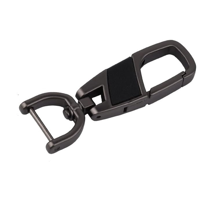 (1 Pc) Premium Metal D Shape Keyring – Durable Car, Motorcycle & Office Key Holder Ring, Heavy Duty Keychain
