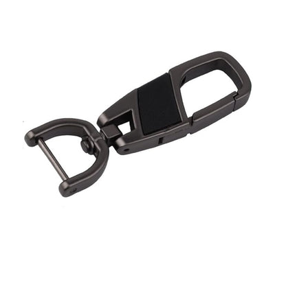 (1 Pc) Premium Metal D Shape Keyring – Durable Car, Motorcycle & Office Key Holder Ring, Heavy Duty Keychain