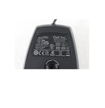Brand New D-ell Genuine J660D Premium 6-Button USB Laser Scroll Mouse Plug-N-Play for PC & Laptop