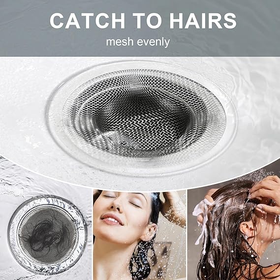 Steel Kitchen ring size 11cm Sink Strainer Hair Catcher Bathtubs Shower Drain Filter Covers basan.wash room.bath p trap tub sink kitchan khura strainer