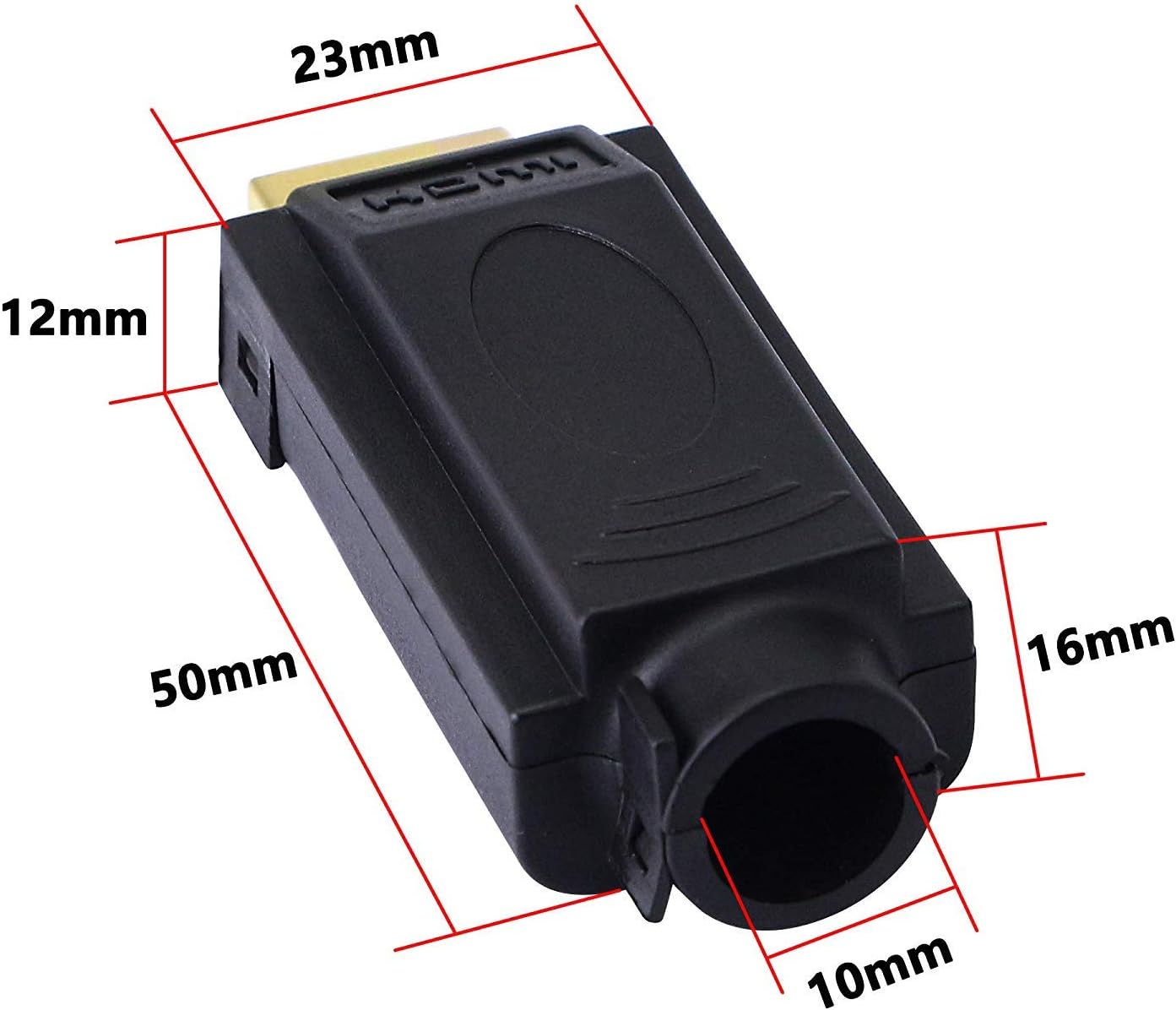 HDMI Solderless Adapter – Gold-Plated HDMI Extension Connector | Breakout Board for HD Signals, No Welding Required