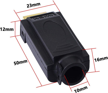 HDMI Solderless Adapter – Gold-Plated HDMI Extension Connector | Breakout Board for HD Signals, No Welding Required
