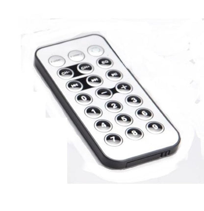 IR Remote Control for MP3 Radio Adapter & Bluetooth Audio Player (Car & Speaker Use)
