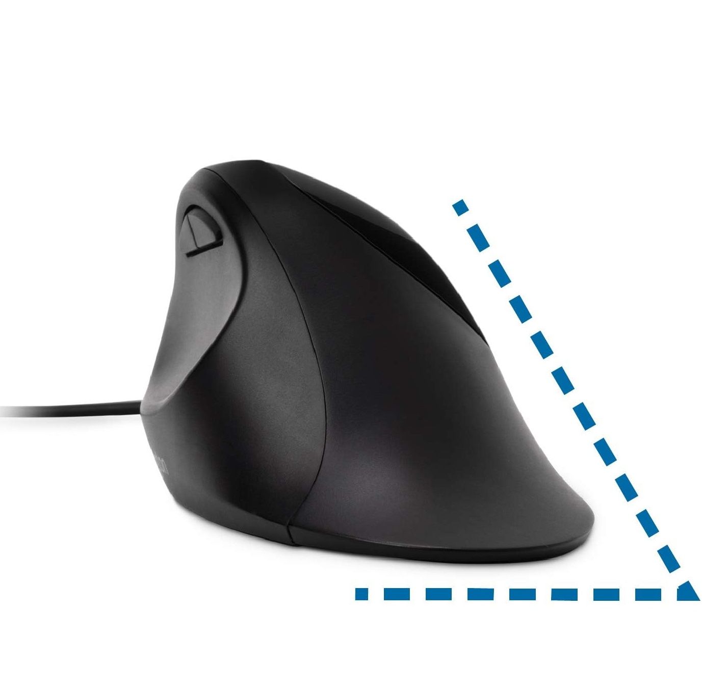 Kensington K75403JP Pro Fit Ergo Wired Mouse – Ergonomic Vertical USB Mouse for Windows &