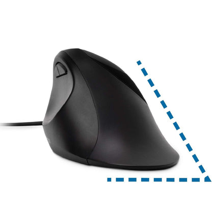 Kensington K75403JP Pro Fit Ergo Wired Mouse – Ergonomic Vertical USB Mouse for Windows &