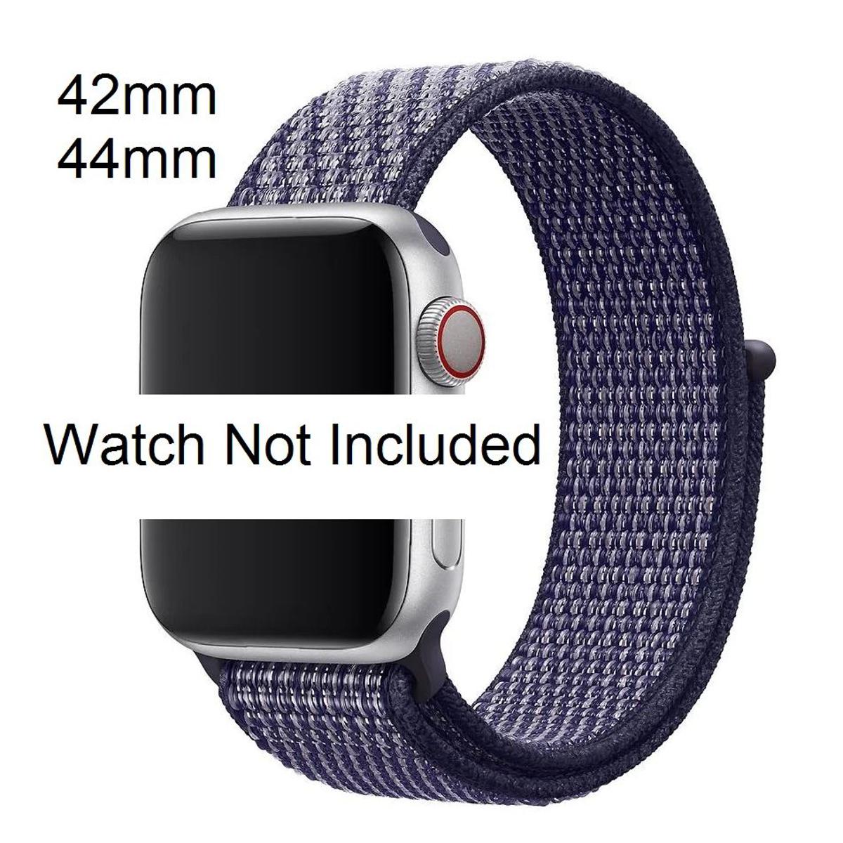 Purple Pulse Sport Loop 42mm 44mm i Watch iwatch Strap