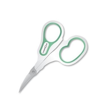 Nail beauty Scissor, Curved Blade Scissor, Stainless Steel Beauty Scissors, Suitable for Trimming Nail Eyebrows, Nose Hair, Beard, Silver, Toenails Women Men lamarque-beauty  Manicure Pedicure