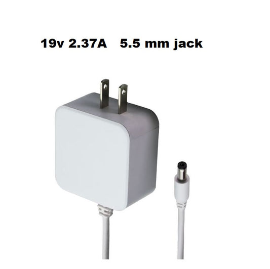 Lucent Trans 19V 2.37A AC Power Adapter with 5.5mm DC Jack – Laptop Charger Power Supply