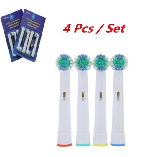 Universal Electric Teeth Brush SB17A(SB-17A) for Oral B Toothbrush Heads 4 PCS
