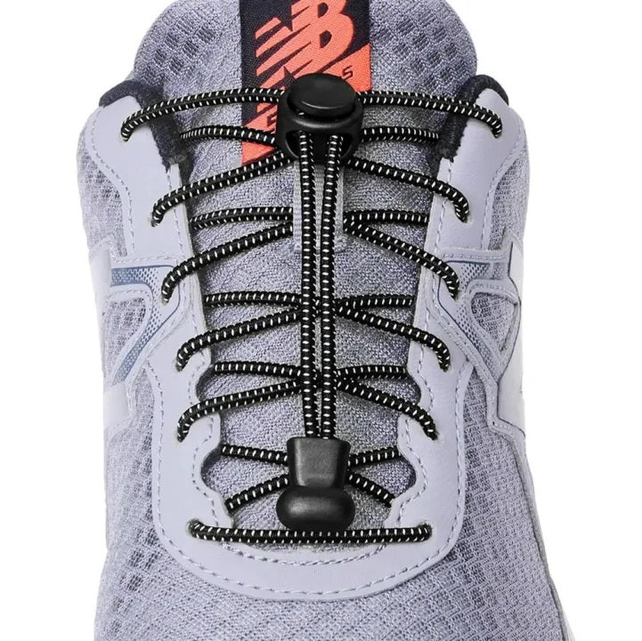 1 Pair Sports Shoe Laces Elastic and Reflective Lazy Shoelaces for Running Hiking Climbing Jogging ( Blue)