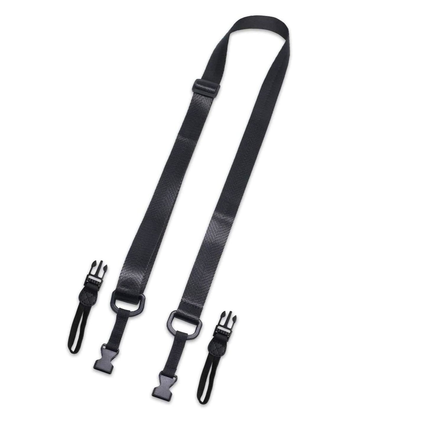 Adjustable Removable Shoulder Strap Black – Replacement Neck Lanyard for Tablet, iPad, Camera, Laptop, Binoculars & Luggage Bags | Comfortable & Durable Carry Strap