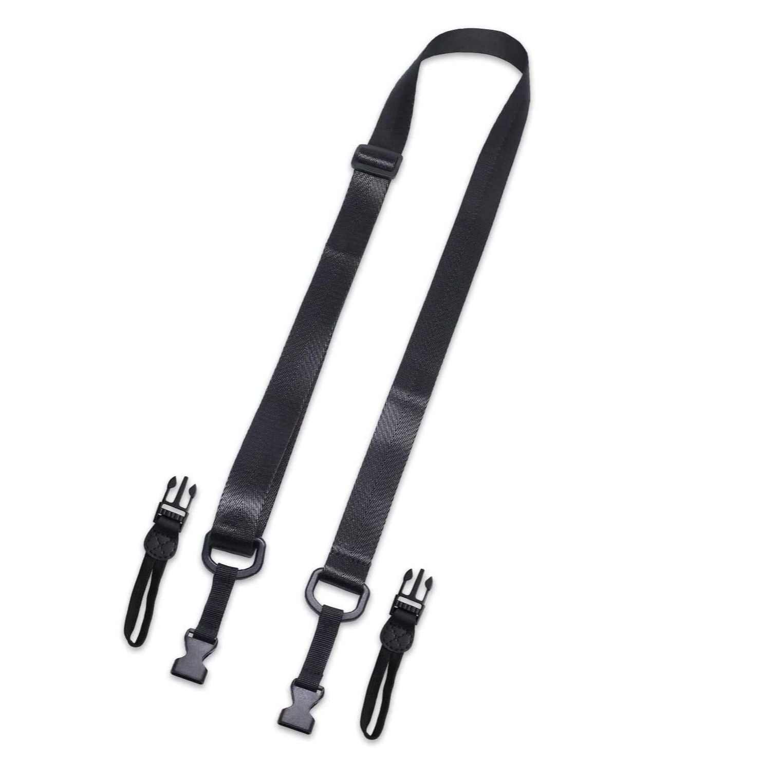 Adjustable Removable Shoulder Strap Black – Replacement Neck Lanyard for Tablet, iPad, Camera, Laptop, Binoculars & Luggage Bags | Comfortable & Durable Carry Strap