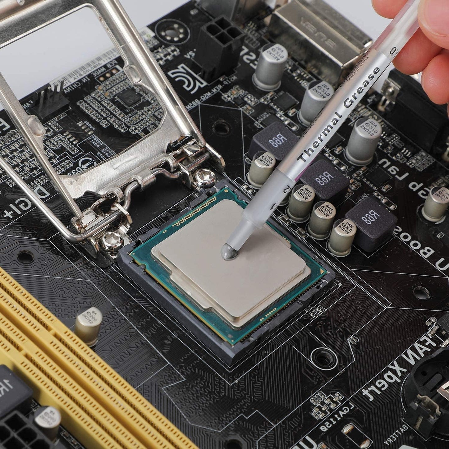 CPU Thermal Grease Paste 1 Gram High Performance Thermal Compound for Processor CPU GPU Heatsink Cooling | Easy Apply Syringe