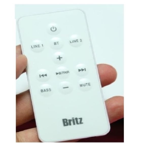 Britz BE-S15 Bluetooth Plate Speaker Remote Control Only – Replacement Remote