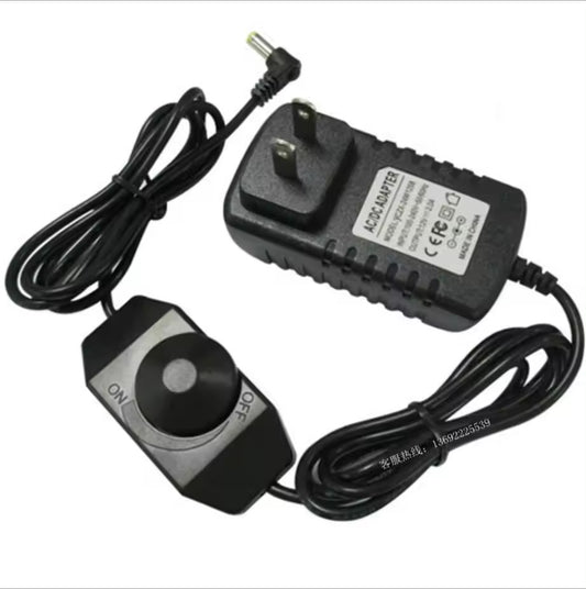 1V 2V 3V 5V 6V 8V 9V 10V 12V  0.5A  LED Light AC DC Power Adapter with on off Touch DC Dimmer Switch