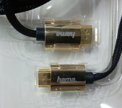 HDMI to HDMI Cable Gold Plated | High-Speed 4K Ultra HD | Durable & Shielded HDMI Lead