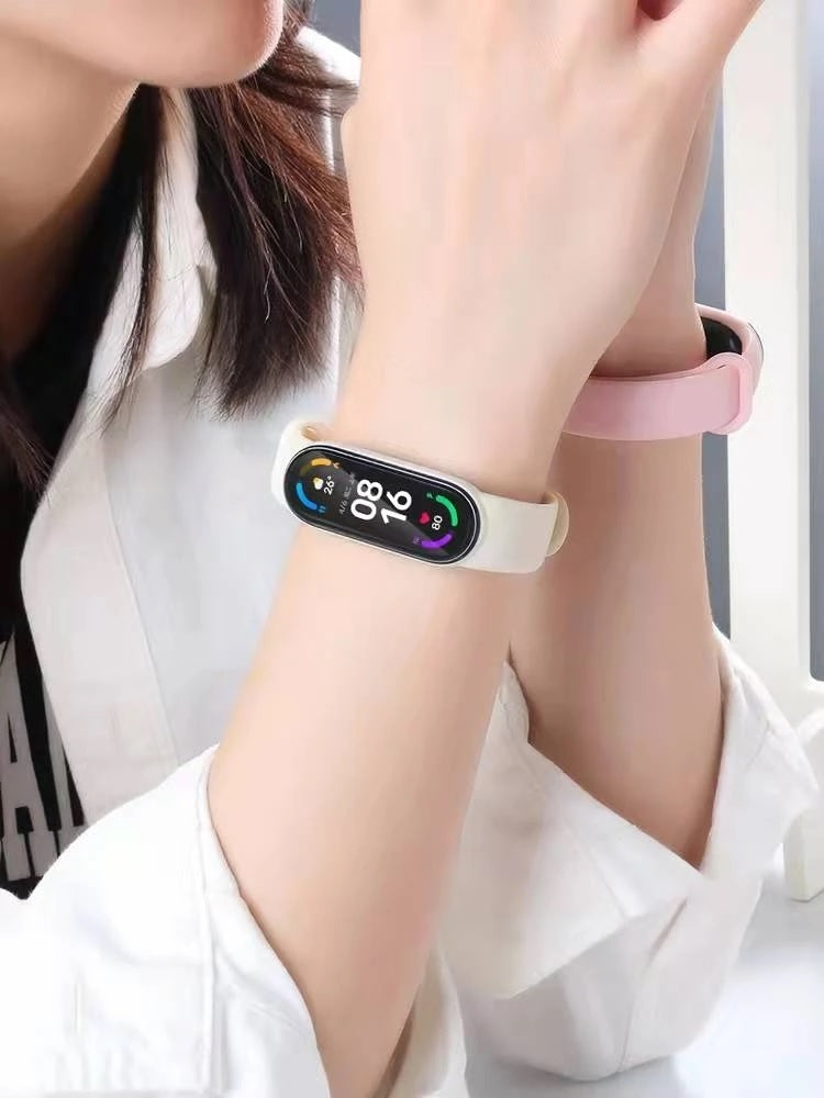 beautiful Pink Mi 3/4 Xiaomi Mi Band 4 Band4 Smart Miband Color Screen Bracelet Fitness Smartband A One