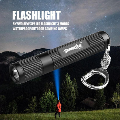Mini Handheld Flashlights&Torches SKYWOLFEYE E523 3.7- 4.2V 3W 500LM CREE XPE 3 Modes