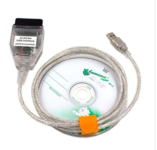 BMW Scaner OBD OBD2 INPA K+DCAN OBD2 Cable USB Interface For BMW Diagnostic Tool obd Programer FT232RL With out Switch