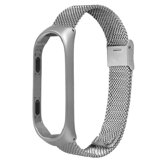 Xiaomi Mi Band 3/4 Non Magnetic Stainless Steel Milanese Luxury Ultrathin Wristband Strap