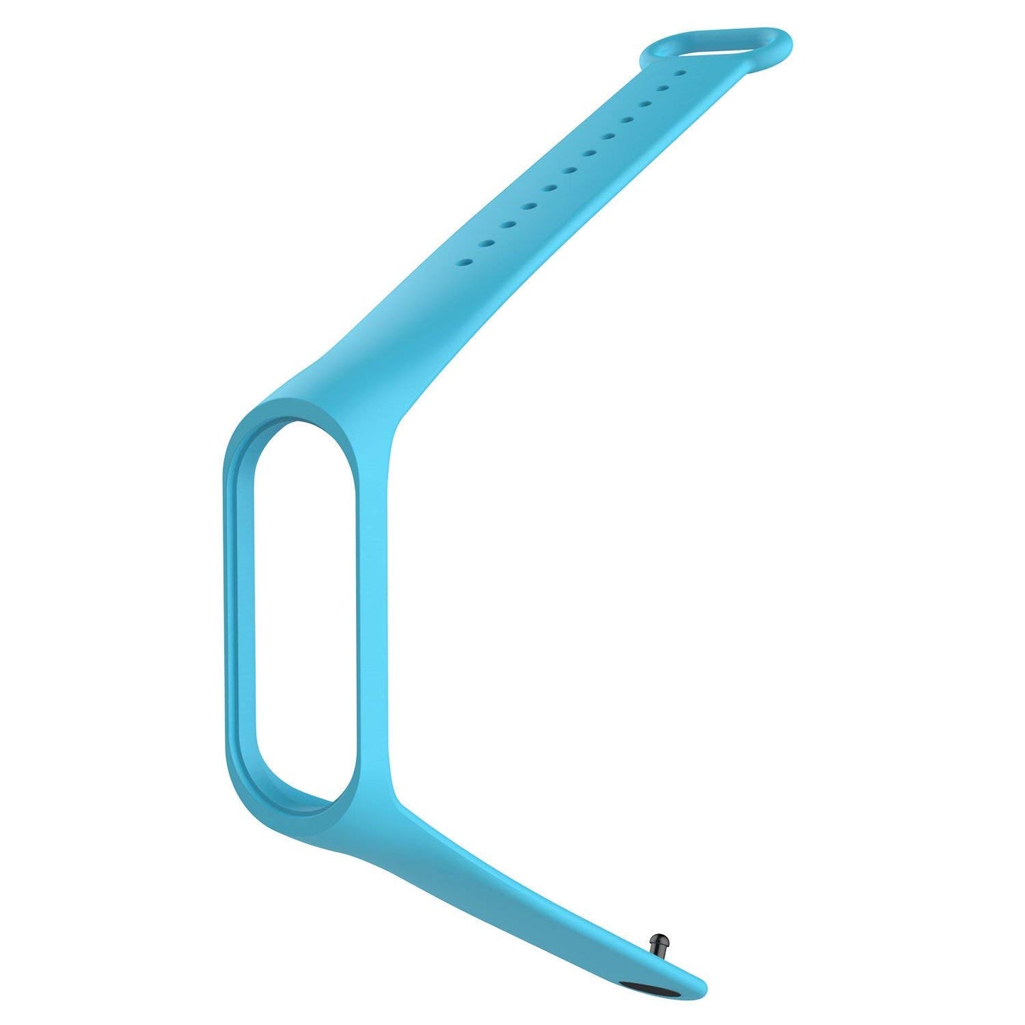 Strap Mi4 Mi3 Xiaomi Mi Band 3 Xiaomi Mi Band 4 Silicone Strap Sky Blue fashionable color full Pk World