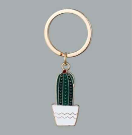 🌵 Lovely Cactus Key Chain – Cute Car Keychain Jewelry | Stylish & Durable