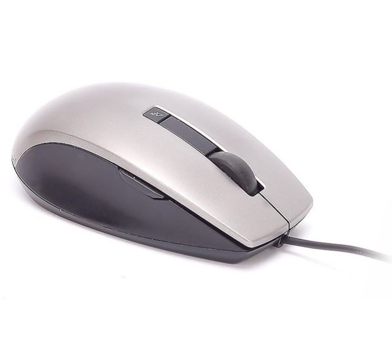 Premium 6-Button USB Wired Laser Mouse – High Precision Optical Sensor, Ergonomic Design, Smooth Scroll Wheel for Laptop & Desktop (Plug & Play