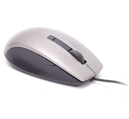 Premium 6-Button USB Wired Laser Mouse – High Precision Optical Sensor, Ergonomic Design, Smooth Scroll Wheel for Laptop & Desktop (Plug & Play