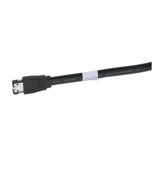 Premium Quality 1 Meter eSATA to eSATA Cable 3Gbps – Shielded External SATA 2 Data Cable for Fast & Stable Connection