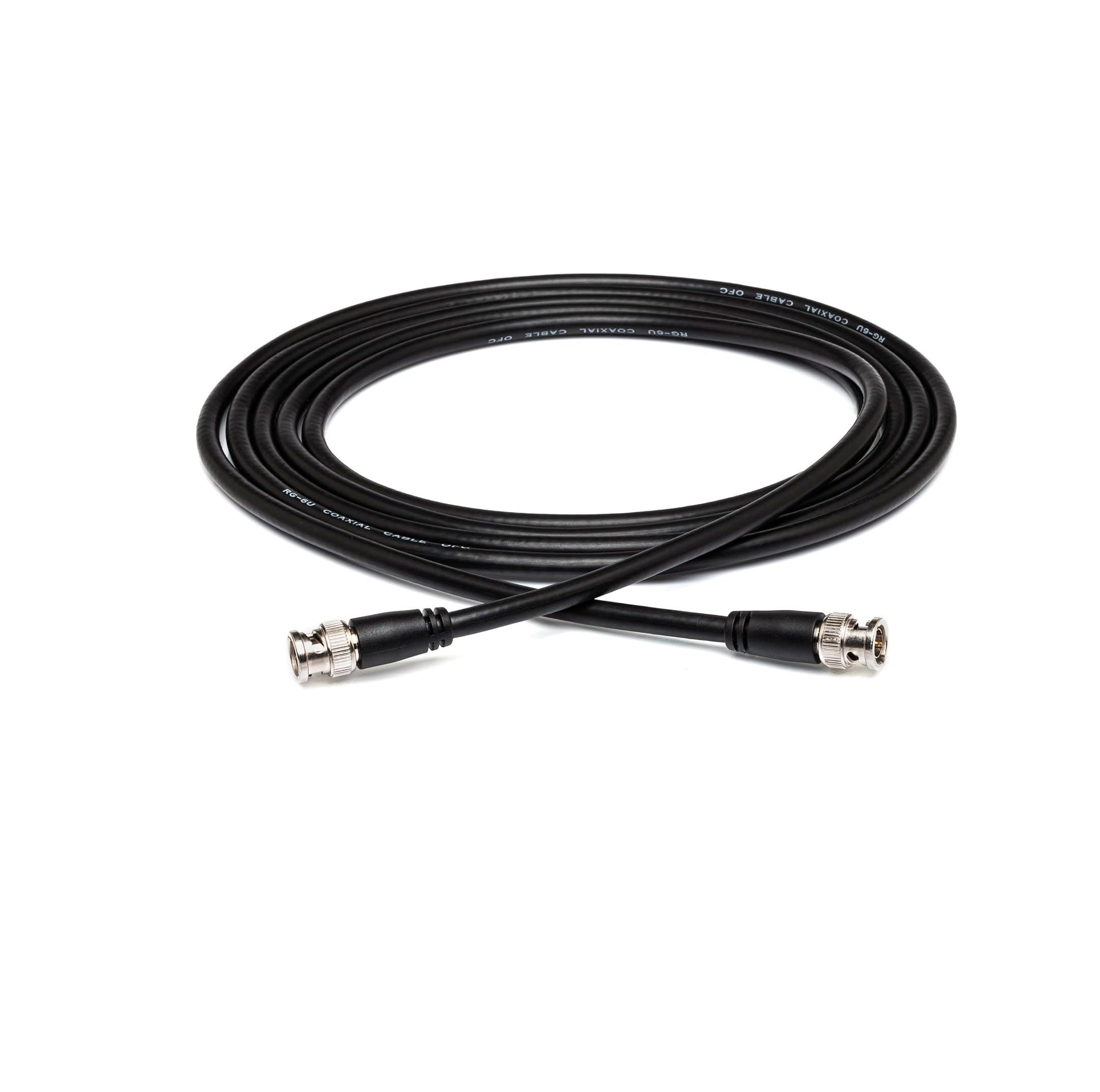 2 Meter MainCore BNC to BNC RG58 50 Ohm CCTV Camera Video Coaxial Cable Lead Black